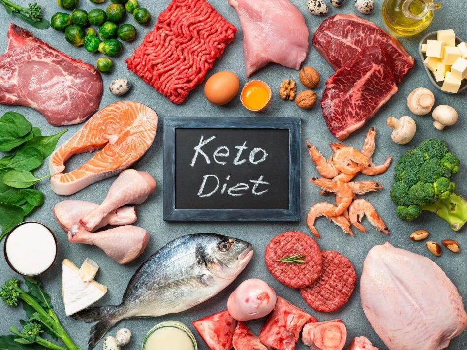 Keto diet concept