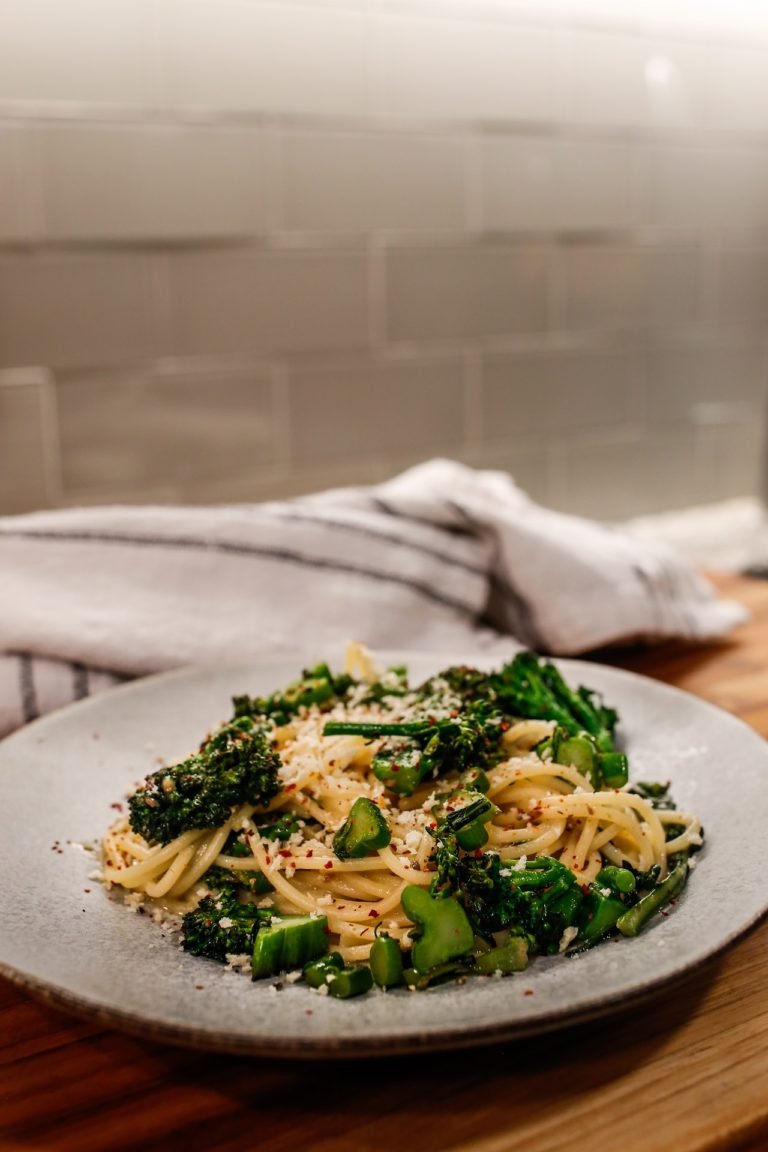 Homemade Pasta with Broccolini