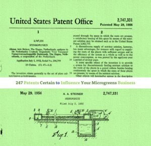 247 Patents Certain To Influence Your Microgreens Business