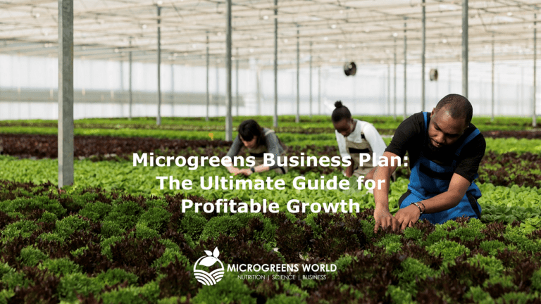 Microgreens Business Plan