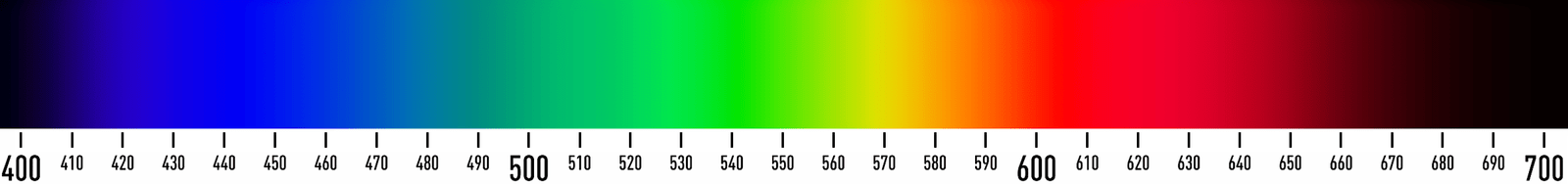 Visible-spectrum-400-700-nm