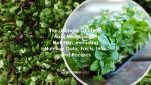 Basil Microgreens Nutrition