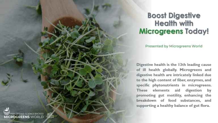 Boost Digestive Health with Microgreens Today!