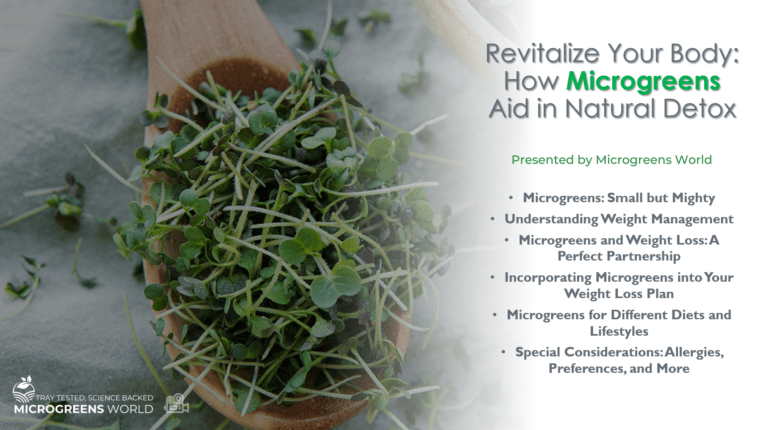Revitalize Your Body: How Microgreens Aid in Natural Detox