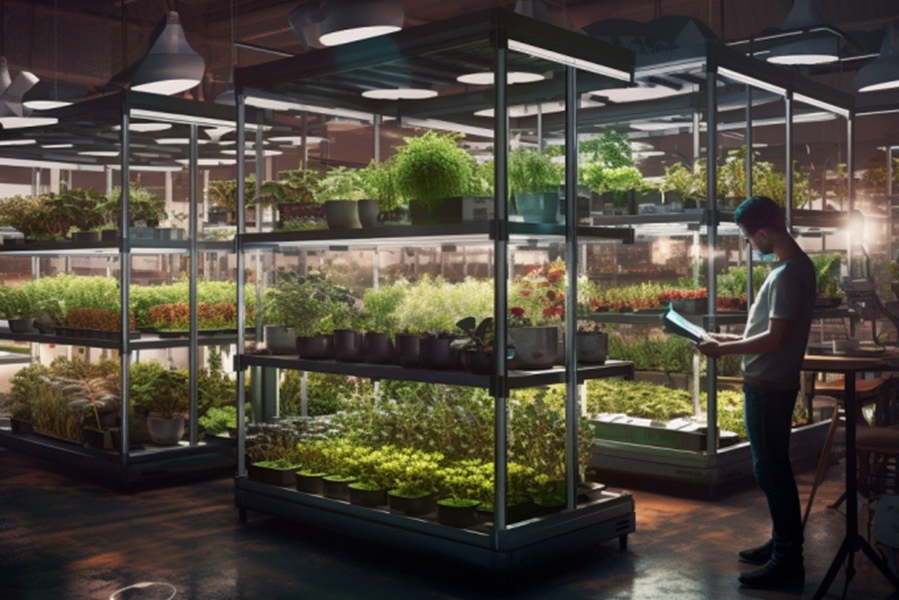 Indoor Microgreens Farm