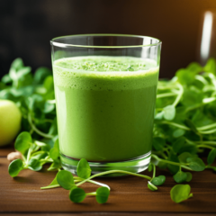 Apple-Ginger-Snap-Spinach-Surprise Smoothie