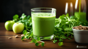 Apple-Ginger-Snap-Spinach-Surprise Smoothie