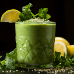 Pineapple Kiwi Kale-Cooler Smoothie