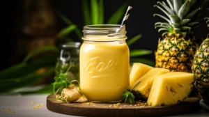 Energizing Pineapple Broccoli Blast Smoothie
