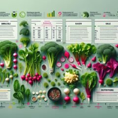 Informative infographic on various nutritious microgreens.