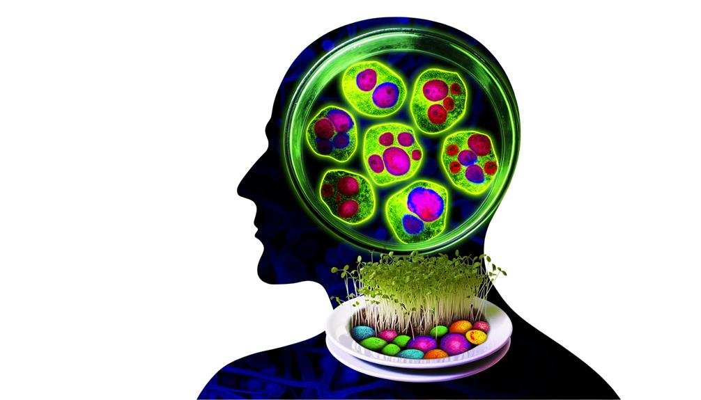 8_Chronic_Diseases_That_Microgreens_Help_With_0002 Human head with images of cancer cells