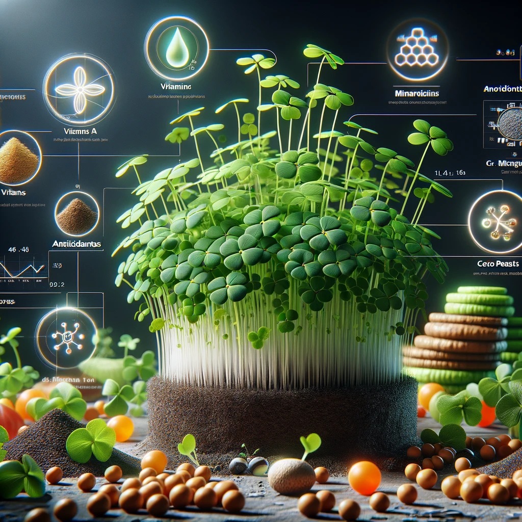 Fenugreek Microgreens Nutritional Profile Fenugreek Microgreens Nutritional Profile