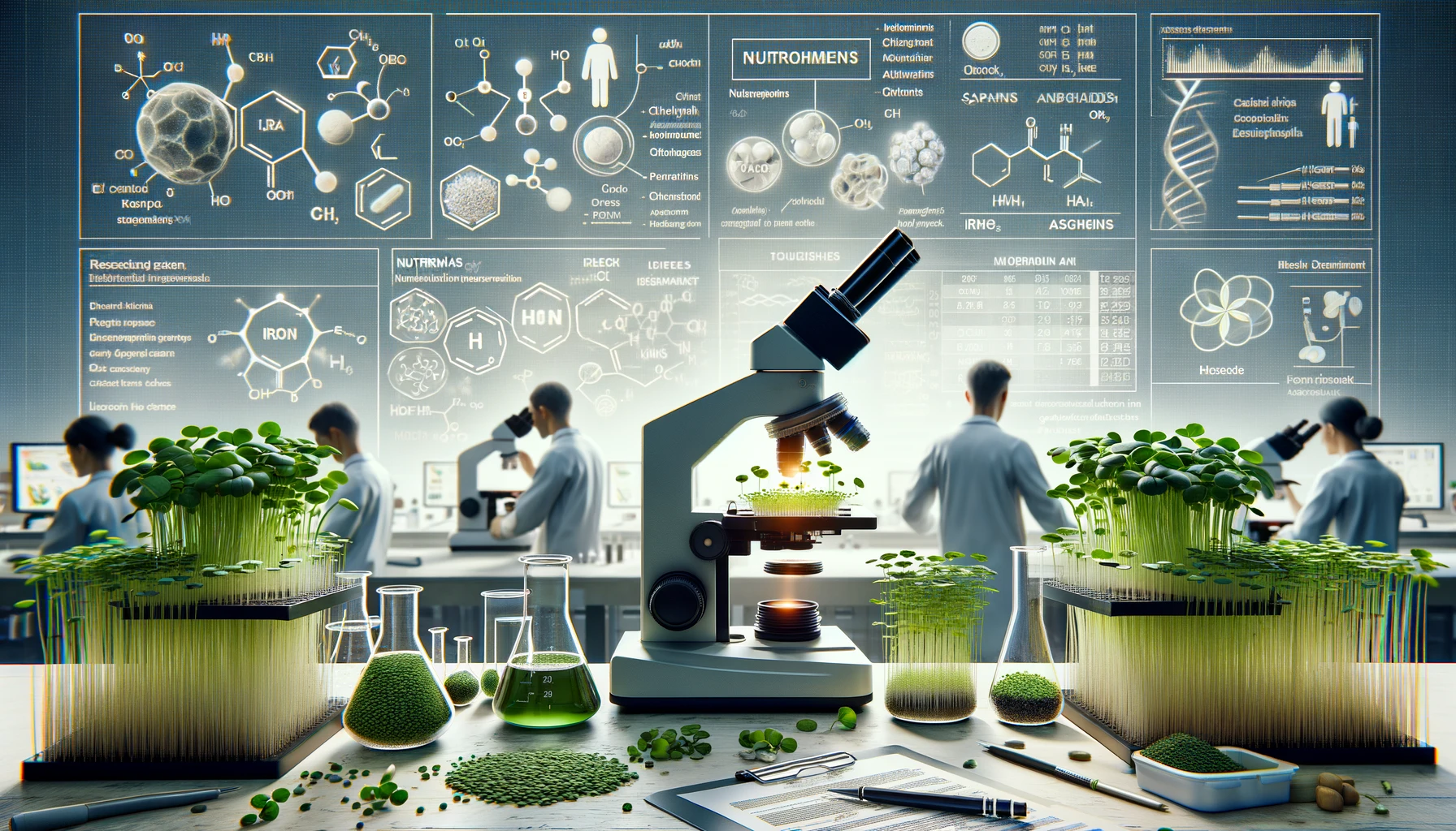 Research on the Nutritional Impact of Fenugreek Microgreens Research on the Nutritional Impact of Fenugreek Microgreens