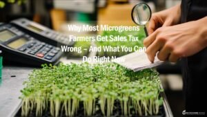 Microgreens Sales Tax