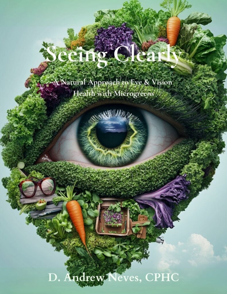 Front Cover Of e-book (Microgreens and Eye_Vision Health)