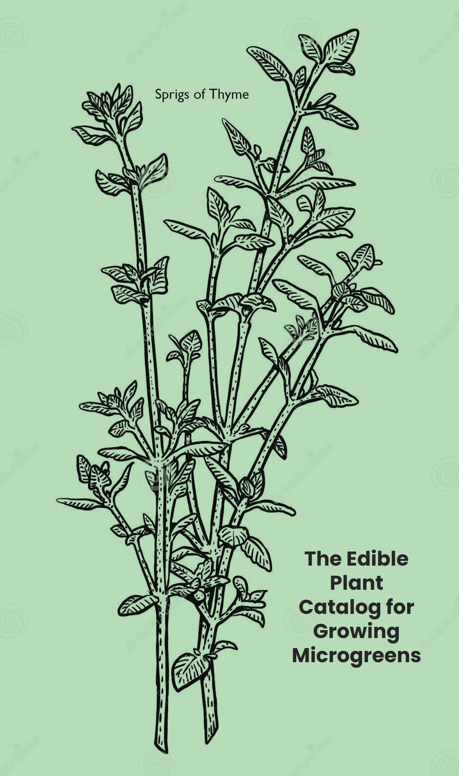 Cover: Edible Plant Catalog for Growing Microgreens