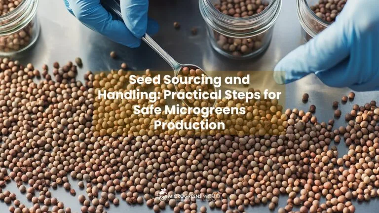Seed Sourcing and Handling: Practical Steps for Safe Microgreens Production
