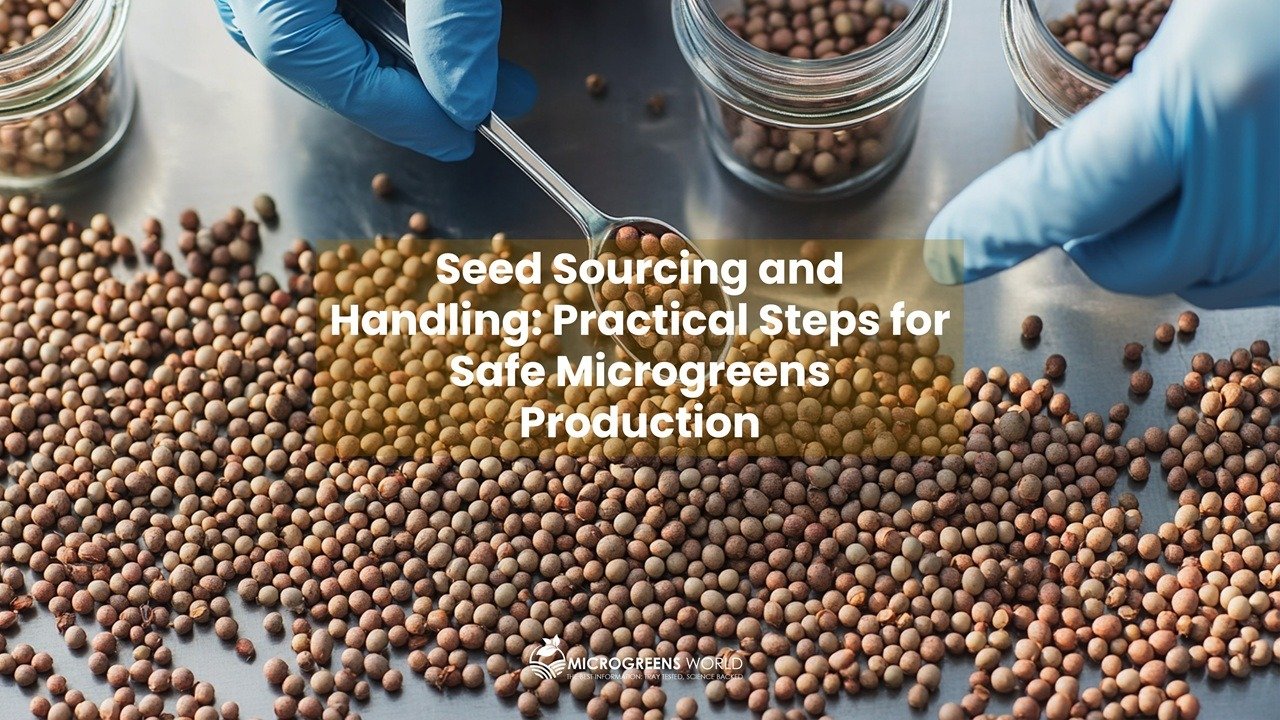 Seed Sourcing and Handling: Practical Steps for Safe Microgreens Production