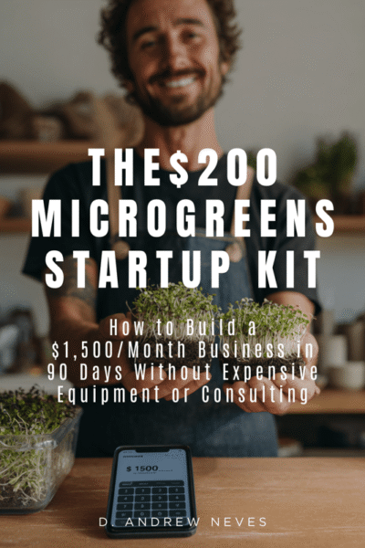 The $200 Microgreens Startup Kit - Cover