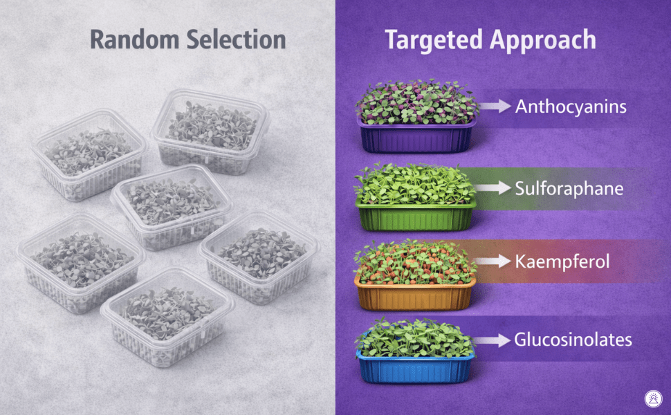 Random Selection vs Targeted Approach comparison
