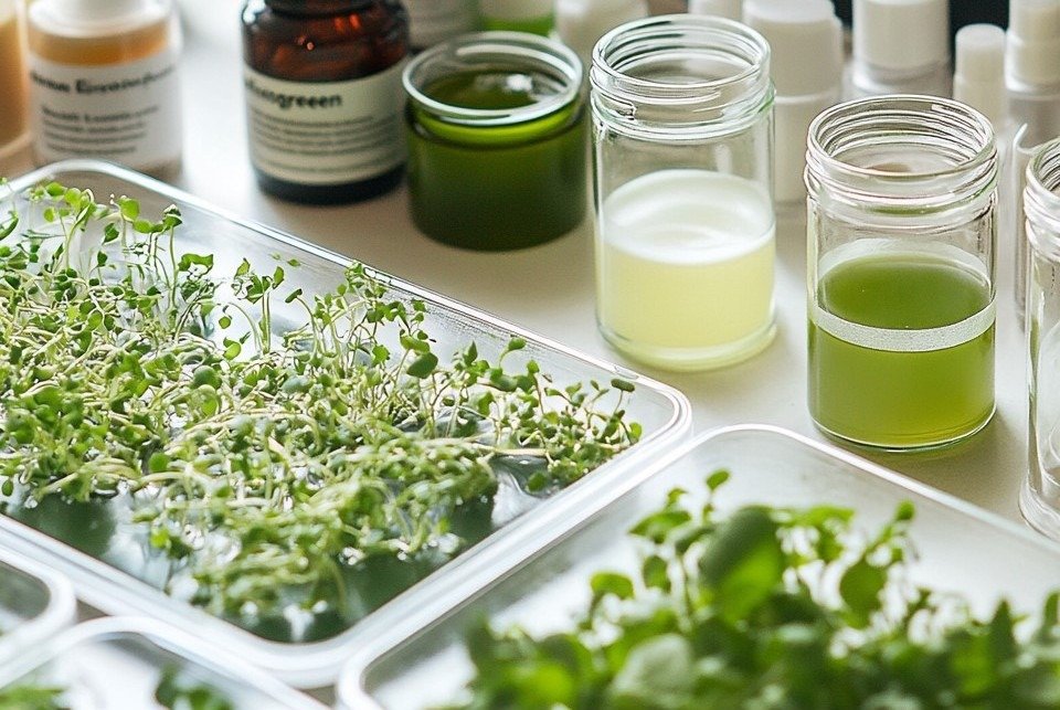 microgreens-formulation Natural Cosmetic Formulations with Microgreens