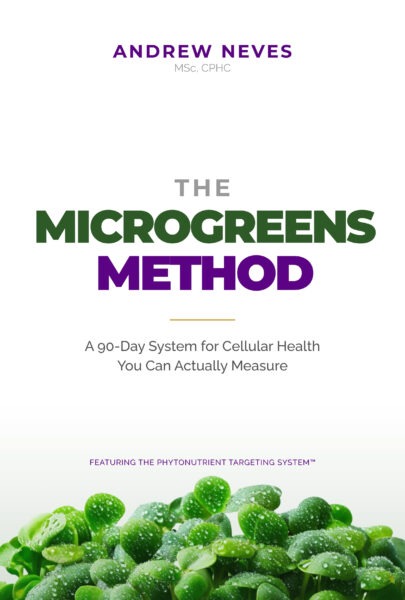 The Microgreens Method, front cover