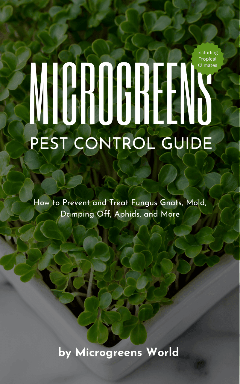 The Microgreens Pest Control Guide cover